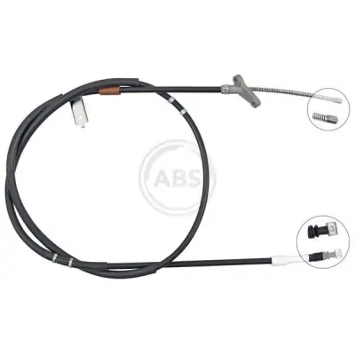 Cable de accionamiento, freno de estacionamiento A.B.S. K10924 Envío Internacional